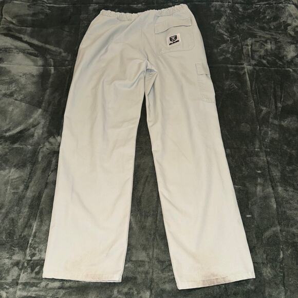 Vintage Gray Dodge Ram Cargo Utility Pants Men's Size 37/38 x 32 Streetwear - Picture 3 of 9